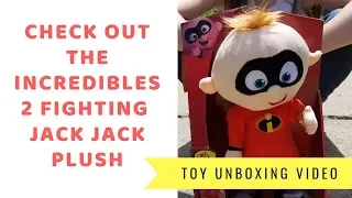 Incredibles 2 Fighting Jack Jack Plush