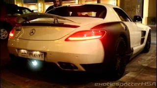 Brabus Mercedes SLS AMG Idle Sound (Qatar) 1080p HD