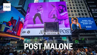 POST MALONE - LIVE AT TSX - Times Square, NYC - OFFICIAL VIDEO