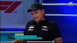 Nelson Piquet fala GloboLixo Ao Vivo #NelsonPiquetTemRazao