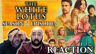 WHAT A WAY TO GO ! The White Lotus - S2 - Episode 7 - Arrivederci - REACTION