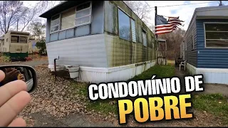 CASA DE POBRE NOS ESTADOS UNIDOS 😮 ESTILO FAVELA