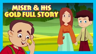 Miser & His Gold Full Story|Tia and Tofu Storytelling|Moral and Learning Stories In English For Kids