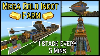 Minecraft | Create Mod | Mega Gold Farm