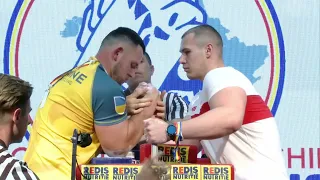 EUROPEAN ARM WRESTLING CHAMPIONSHIP 2022 SENIOR MEN 110 kg RIGHT HAND