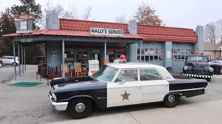 Squad Car Tour of Real Life Mayberry - Andy Griffith Hometown of Mount Airy NC / Snappy Lunch & MORE