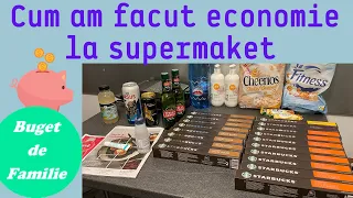 Cum economisesc bani la supermarket? | Buget de familie