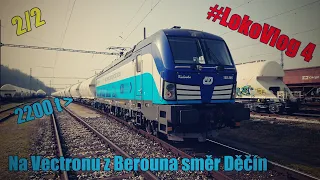 Andy - #LokoVlog 4 ► [Vectron 383/193 Beroun - Děčín 2/2]