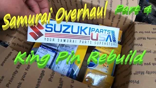 Samurai Overhaul Part 4 - King Pin Rebuild - DIY - Suzuki Samurai