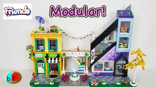 Downtown Flower & Design Shops Speed Build | Lego Set 41732