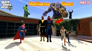 Multiverse Ghost Can Black Adam Dr Strange Save Thor in GTA5 #35