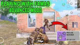 Metro Royale Play With FAMAS In Advanced Mode | PUBG METRO ROYALE CHAPTER 7