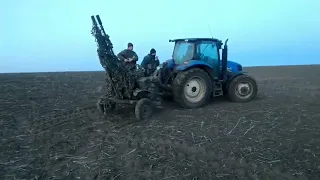 War in Ukraine Ukrainian Tractor captured the Russian Zu 23 2 AA