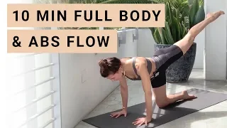 Full Body Workout & Ab Flow | Melissa Wood Health