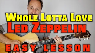 Led Zeppelin -Whole Lotta Love Acoustic Lesson