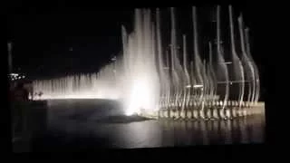 Dubai Fountain - Sarah Brightman and Andrea Bocelli - Time to say goodbye