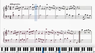 Minuet in G major - Bach (Petzold) | Piano Sheet Music