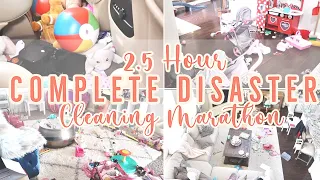 COMPLETE DISASTER CLEANING MARATHON / HOURS OF SPEED CLEANING MOTIVATION 2022