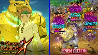 WINGED KING GOES SUPER SAIYAN!! YOU WONT BELIEVE HOW STRONG HE STILL IS!! | SDS: Grand Cross