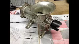 Installing a Lovejoy-Style Coupling to a Meat Grinder