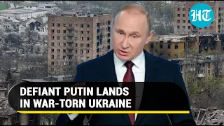 Putin stuns Zelensky by landing in Ukraine; Drives in Russia-held Mariupol, chats with people