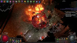 +85% quantity Shaped Burial Chamber's Boss kill demo with fruity full MF Witch
