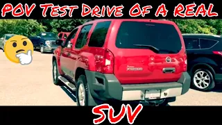 POV Test Drive Of A Real SUV