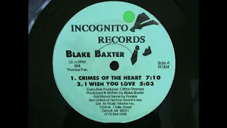 BLAKE BAXTER - CRIMES OF THE HEART (1990)
