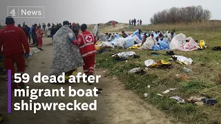 59 dead after boat carrying migrants  shipwrecked off Italian coast