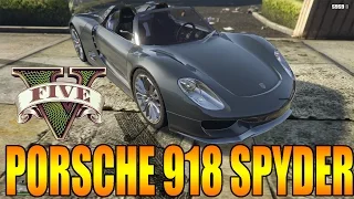 CARROS EXÓTICOS -Novo Porsche 918 Spyder no GTA V PC MOD - OS MODS MAIS ÉPICOS DE PC