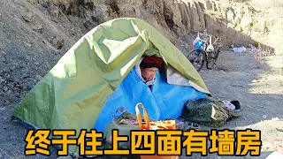 [Riding Tibet] The homeless guy rode in winter and finally lived in a house with walls on all sides