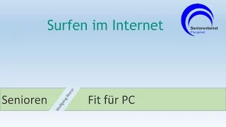 Surfen im Internet
