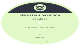 Sebastian Davidson   -  "Vendage"  (Original Mix)