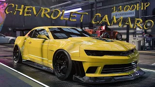 Need for Speed Heat Gameplay - 1100HP Chevrolet Camaro Customization | Max Build 400+