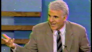 Steve Martin on Donahue 1991 RARE TV FOOTAGE