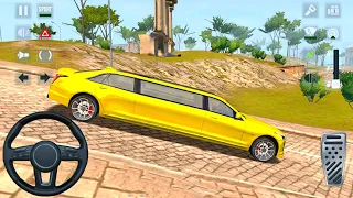 Cadillac Limousine Drive-In Taxi #14 - EU and NY Taxi Simulation - Android Gameplay