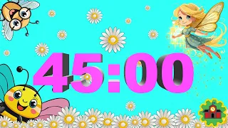 45 Minute Spring Timer with Music (2024)