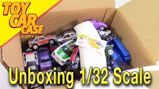 Unboxing HUGE BOX 1/32 Scale Die Cast Cars Toy Car Case