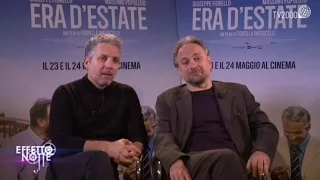 Giuseppe Fiorello e Massimo Popolizio raccontano "Era d'estate"