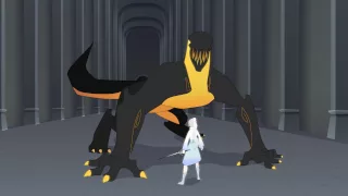 Weiss vs monster- a RWBY fan animation