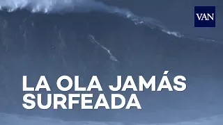 La ola más alta jamás surfeada | Guinness World Records