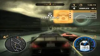 NFS Most Wanted Race Day 10 -  Speedtrap - Mercedes SL500