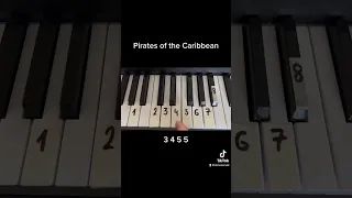 Pirates of the Caribbean on piano Easy