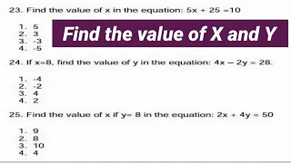 Find the value of x in the equation | Math Civil Service Exam Reviewer [college entrance, Math exam]