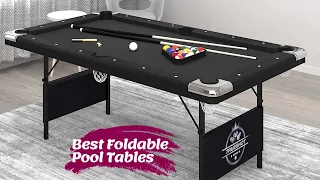 Top 5 Best Foldable Pool Tables Reviews With Buying Guide