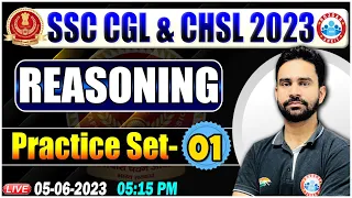 SSC CHSL 2023 Reasoning | SSC CGL 2023 Reasoning Practice Set | Reasoning Class By Rahul Sharma Sir