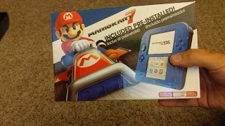 Nintendo 2DS Unboxing - Mario Kart 7 Bundle