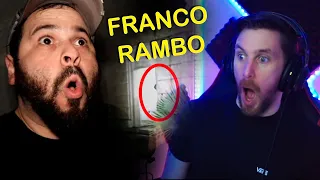 REAL GHOST SIGHTING IN GRAVEYARD - FRANCO TV REACTION