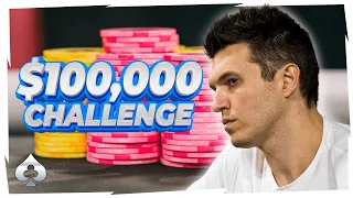 $100,000 Buy-In 1v1 Poker! Doug Polk vs Owen Messere