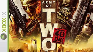 Army of Two The 40th Day - FULL GAME Walkthrough (XBOX 360) No Commentary